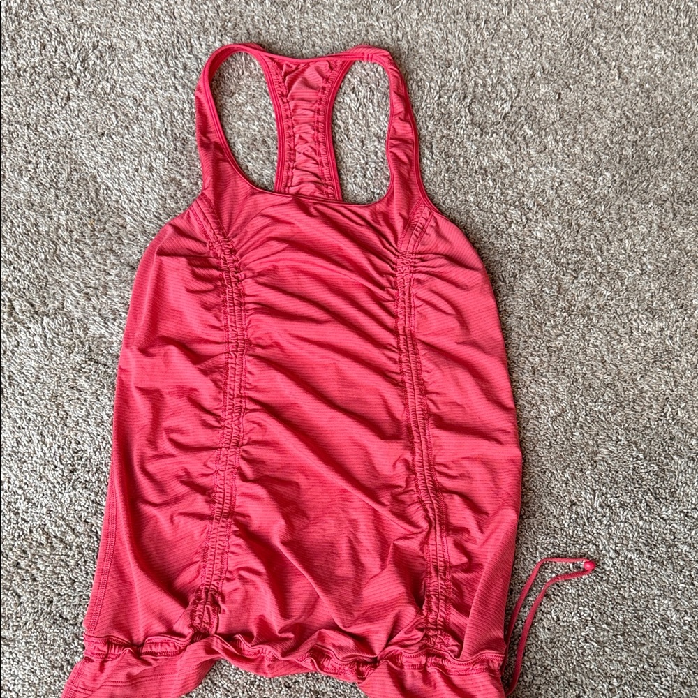 Lululemon Athletica Pink Racerback Tank sz 6